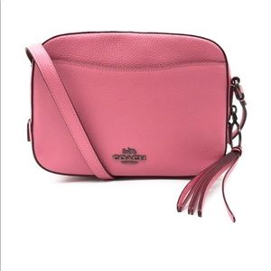 Pink coach hand bag! Purse